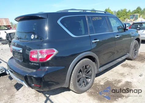 2018 Nissan Armada Platinum из США, поврежденный, VIN JN8AY2NE4J9732033